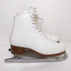 Jackson 10 Skates White 1070 Leather Figure Ice Mark V Blades Womens