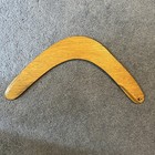 Vintage Australian Aboriginal Wood Boomerang Hand Painted Dot Art  16 Inches 