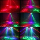 9 Eyes Laser Projector Led Rgb Dmx Strobe Stage Light Dj Disco Party Lighting Us