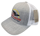 Desantis Airlines Bringing The Border To You Snapback Trucker Mesh H  Grey white