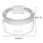 Glass Weighing Bottle Low Form Transparent Laboratory Storage Flask For Hygro   