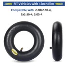 2 Pack 2 80 2 50-4 Inner Tubes  Replacement Tubes For Wheelbarrows  Hand Trucks