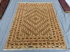Fine Hand Knotted Afghan Mushwani Rug 5x7 Vintage Persian Style Oriental Carpet