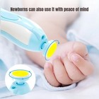 Electric Baby Nail Trimmer Set Safe Automatic Fingernail File Clipper Kit 