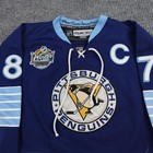 Pittsburgh Penguins Jersey Boys Medium Blue Nhl Hockey Sidney Crosby 87 Reebok