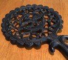 Vintage 1952 Jzh Wrought Iron Trivet  20 9   x 6   