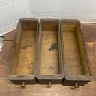 Singer Treadle Sewing Machine Wood Table Drawers Set Of 3