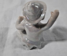 Ceramic Pixie Elf Candle Climber Figurine christmas made In Japan vintage