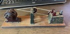Antique Dynamobil Orig Hess Twin Drop And Hammer Forge Toy 1900ish