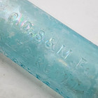 Antique C c s    M f  Blob Hutchinson Soda Bottle New Orleans Royal Street Hutch