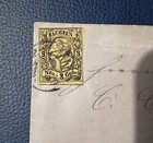 Germany Sachsen Saxony 1859 Cover Letter Leipzig Postmark