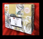 Diya Egyptian Comfort 1800 Thread Ct 6pc King Printed Bed Sheet Set silky Smooth
