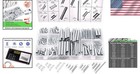 Durable 200pcs Spring Kit - Zinc Plated Compression   Extension Springs Set