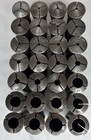 Lot Of 28 Assorted R8 Collets Yuasa News Fowler Qa Kenrok Various Sizes All Inch
