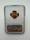 1999 Lincoln Cent Struck Off Center Ngc Bu Mint Error     Don   t Tread On Me Label
