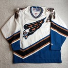 Vintage Ccm Washington Capitals Jaromir Jagr 68 Eagle Jersey White Men Large Y2k