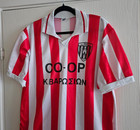 Vintage 1980s Nea Salamis Famagusta Fc Cyprus Spyrotex Football Shirt - Large