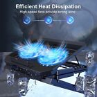 Laptop Cooling Pad Adjustable Height 2 Fan Quiet Cooler 2 Usb Ports For 12 -17