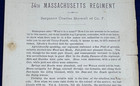 Rare Civil War History Of 34th Massachusetts Regiment With Roster Puns Book