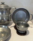 Pewter Vintage Rwp Wilton Columbia Made In U s a  Lot Of 7 b-55 