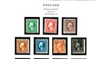 1916-17 U s regular Issue Complete Set Unwkm  P10 Sc 462-80 M nh og used Note