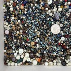 Native American Indian Trade Glass Chevron Beads Huge Lot Mini Jewelry Making