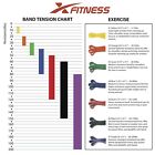 Heavy Duty Resistance Bands Set 7 Loop For Gym Exercise Pull Up Fitness Workout