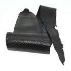 Black Cobra Snake Skin With Head Snakeskin Taxidermy Hide Leather Craft Supply
