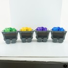 New Snow White Movie Popcorn Bucket Mine Carts Disney Amc 2025 4 Colors Set