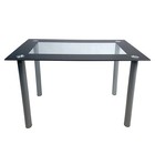 5 Piece Dining Set Table And 4 Chair Home Kitchen Room Breakfast Furniture Black