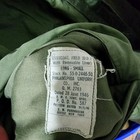 Vintage 1946 Us Army M-1947 Field Overcoat Od 7 Trench Coat Small Long Wwii