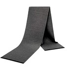 Men Classic Solid Winter Scarf - Warm Soft Cashmere Feel Wrap Scarves Dark Gray