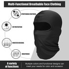 Tactical Balaclava Ski Mask Uv Protection Breathable   Lightweight For Men Women