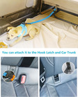 Dog Seat Belt For Car updated 3-in-1 Adjustable Reflective Bungee Heavy Duty Dog