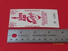 July 13 1985 Live Aid Philadelphia Concert Ticket Hard Rock Cafe Section