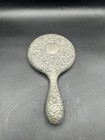 Vintage Hand Mirror Silver Plate 8-1 2    