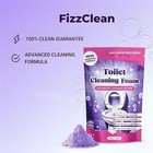 Fizzclean Foaming Toilet Cleaner - Touch Free Foam Powder For Sparkling Clean