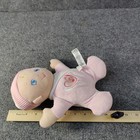 Fisher Price Doll Soft Plush Stuffed Pink Baby Girl Hug N Giggle Coos Laughs 10 