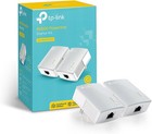 Tp-link Av600 Powerline Ethernet Adapter Kit - Gigabit Port  Plug Pair White 