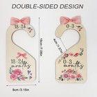 Baby Closet Dividers Double-sided Baby Clothes Dividers For Closet Wooden