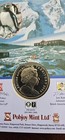 British Antarctic Territory 2009 2l Commemorative Coin -pobjoy Mint Uncirculated