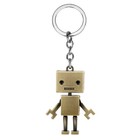 Cute Movable Metal Robot Keychain Keyring Key Chain Ring Bag Purse Pendant Gift
