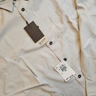 Vintage 90s Kaid Men s Light Gray Button Up Shirt  nwt 