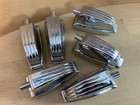 Ludwig Lot Of 6x Bass Tom Drum Lug Casing Parts Large Classic 70s Vtg Vistalite