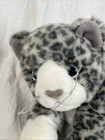 Ty Beanie Buddies Purr Spotted Cat Kitten Gray White Stuffed Animal Plush Toy 
