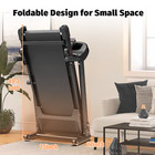 2 5 Hp Foldable Treadmill For Home With Incline Electric Running Jogging Machine