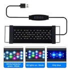 Led Aquarium Light Multi-color Full Spectrum 12    Fish Tank Light W  Bracket Av0i