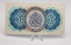Scarce Bermuda Banknote  1 Pound 1957 Qeii   Circulated   P-20c