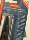 Lot Of 2 Derwent Battery Operated Eraser With 8 Replacement Erasers