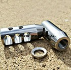  17 Hmr Stainless Steel Muzzle Brake Compensator Ruger Precision Rimfire 1 2-28